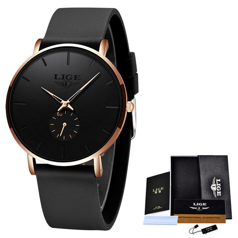 Ultra-thin Waterproof Quartz Watch