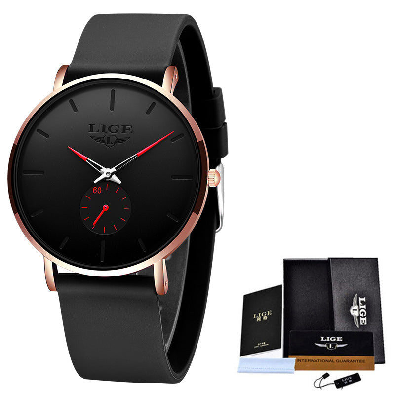 Ultra-thin Waterproof Quartz Watch