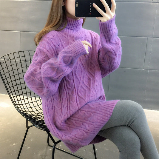 Long Loose All Matching Lazy Style Sweater